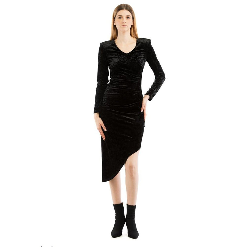 Patrizia Pepe Black Casual Dress - Elegant and Comfortable