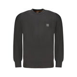Pull en coton noir Hugo Boss pour homme