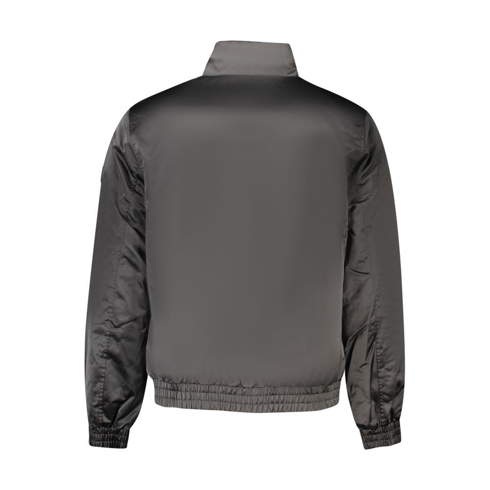 Calvin Klein Black Polyester Men Jacket - Eco-Friendly & Stylish