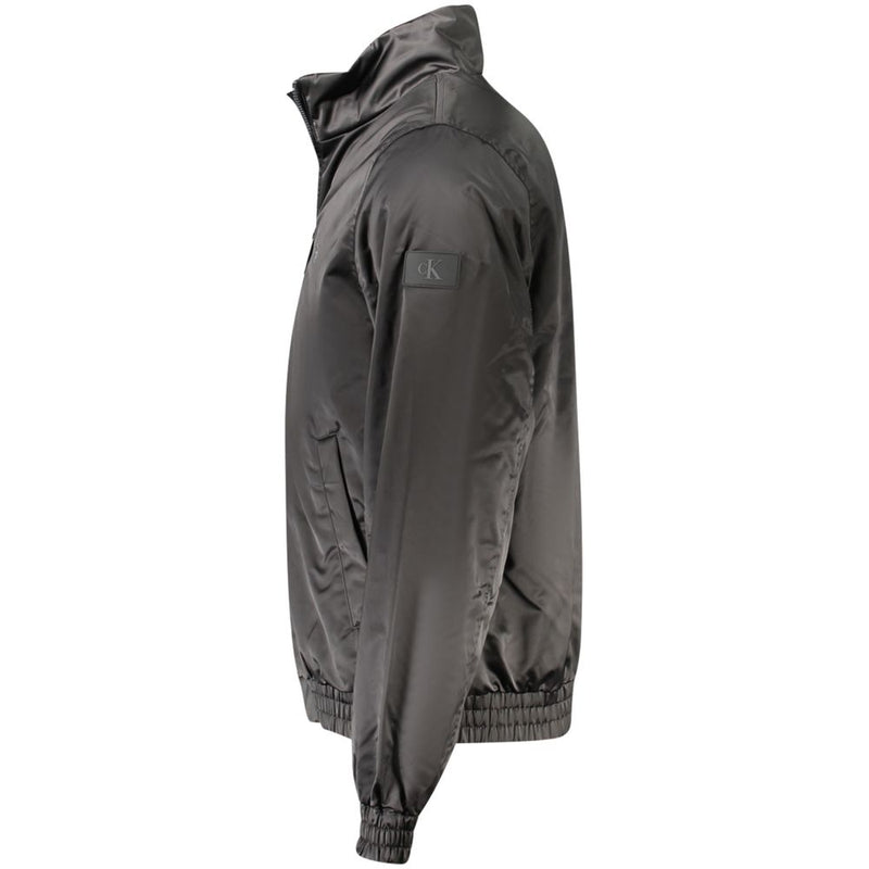 Calvin Klein Black Polyester Men Jacket