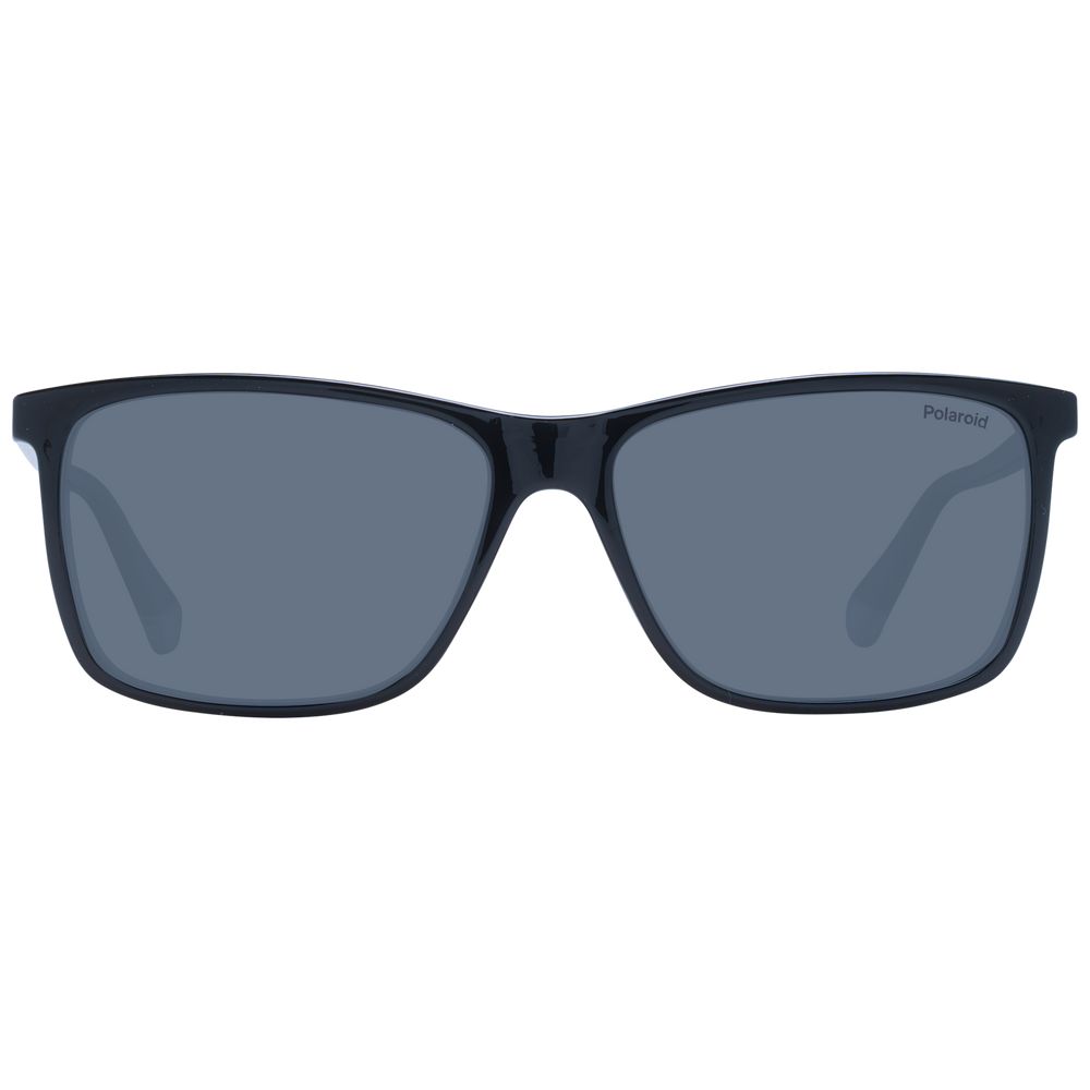 Lunettes de soleil Polaroid noires en polycarbonate