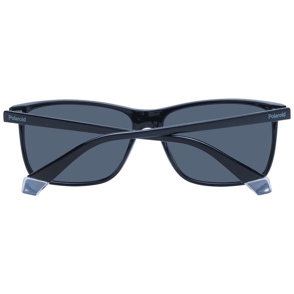 Lunettes de soleil Polaroid noires en polycarbonate