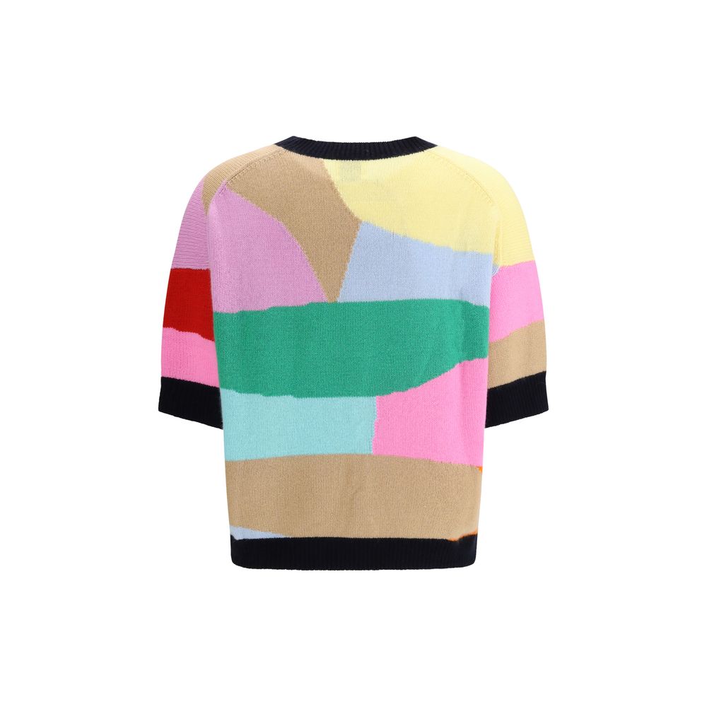 Allude Multicolor Cashmere Cashmere Sweater