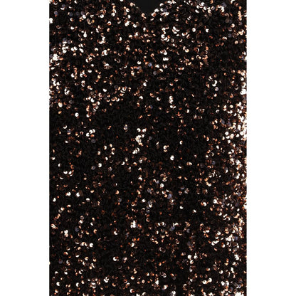 Ella Brown Polyester Blouse