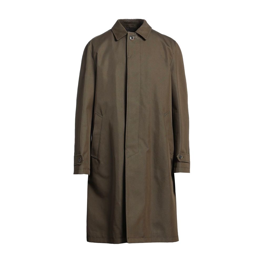 Herno Bicolor Cotton Coat for Men