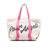 Palm Angels White Canvas Tote Bag - Élégance et Fonctionnalité