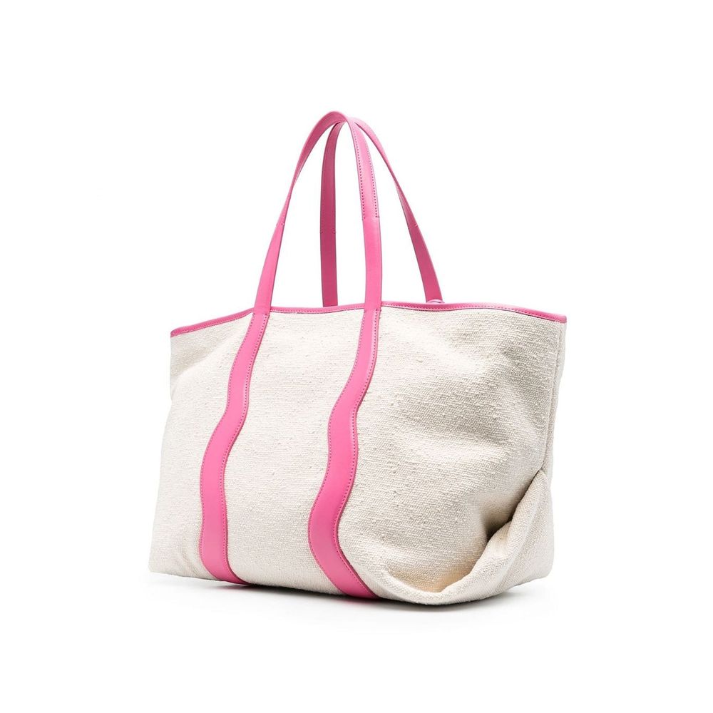Palm Angels White Canvas Tote Bag - Élégance et Fonctionnalité