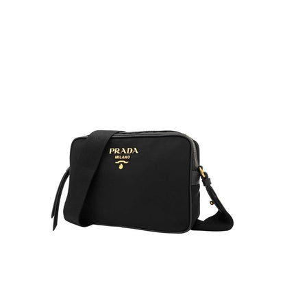 Prada Black Nylon Shoulder Bag