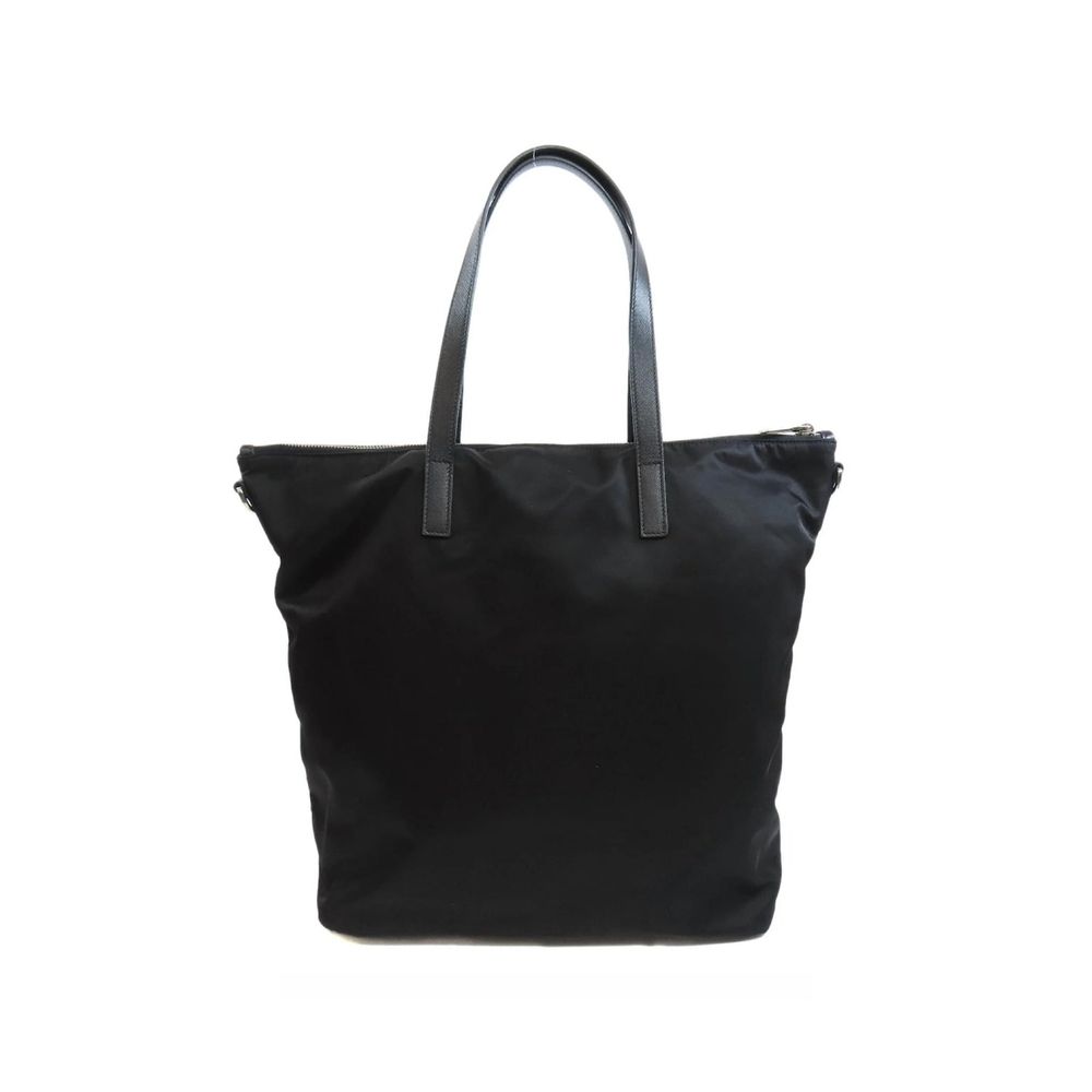 Prada Black Nylon Tote Bag - Chic and Functional Women's Accessory