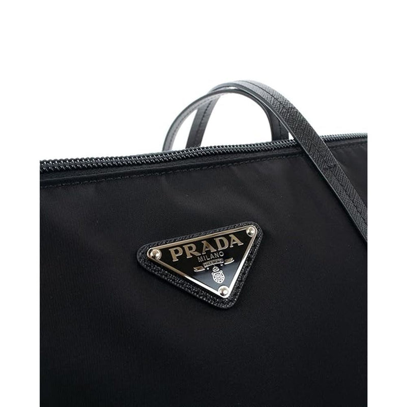 Prada Black Nylon Tote Bag - Chic and Functional Women's Accessory