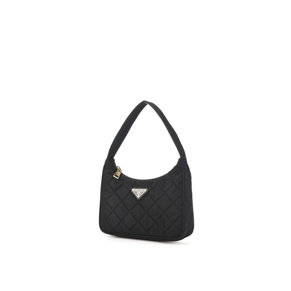 Prada Black Nylon Shoulder Bag - Élégance et Fonctionnalité