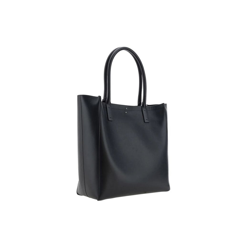 Valentino Garavani Black Calfskin Tote Bag for Men