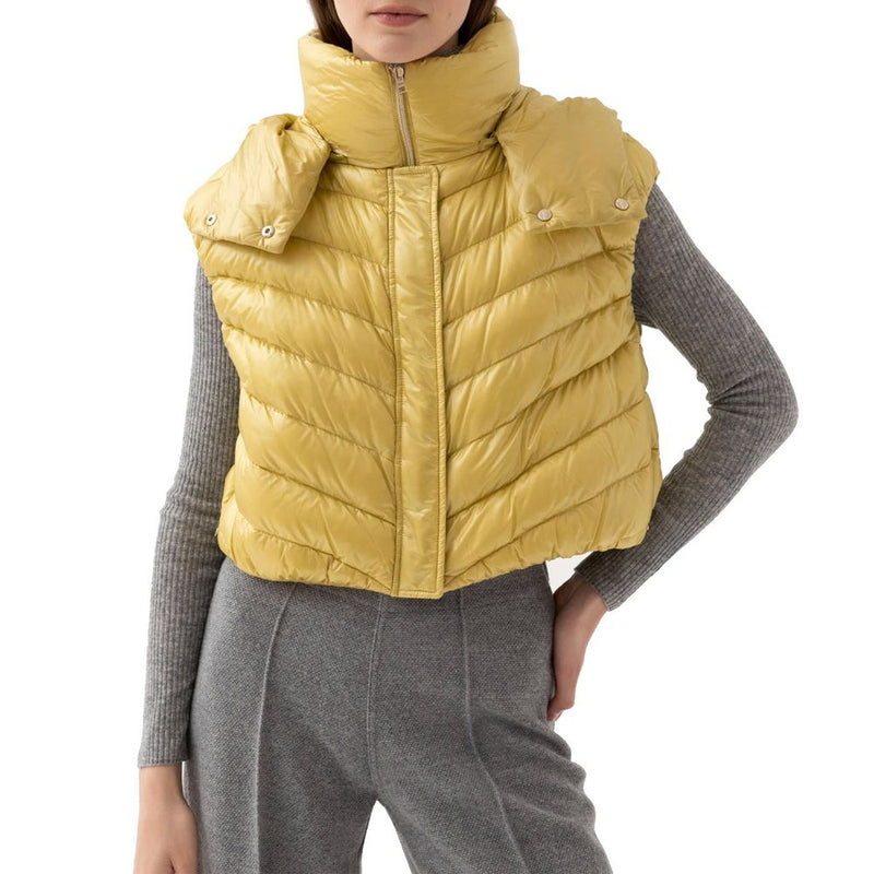 Herno Bicolor Polyamide Sleeveless Jacket for Women