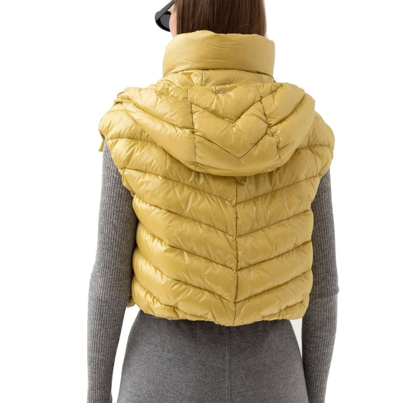 Herno Bicolor Polyamide Sleeveless Jacket for Women