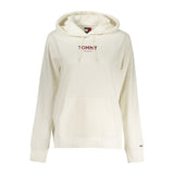 Tommy Hilfiger White Cotton Women's Sweatshirt - Stylish & Comfortable