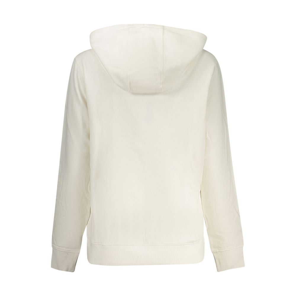 Tommy Hilfiger White Cotton Women's Sweatshirt - Stylish & Comfortable