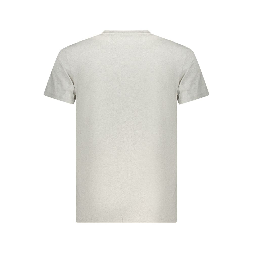 T-shirt homme Tommy Hilfiger Grigio en coton