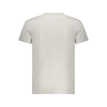 T-shirt homme Tommy Hilfiger Grigio en coton