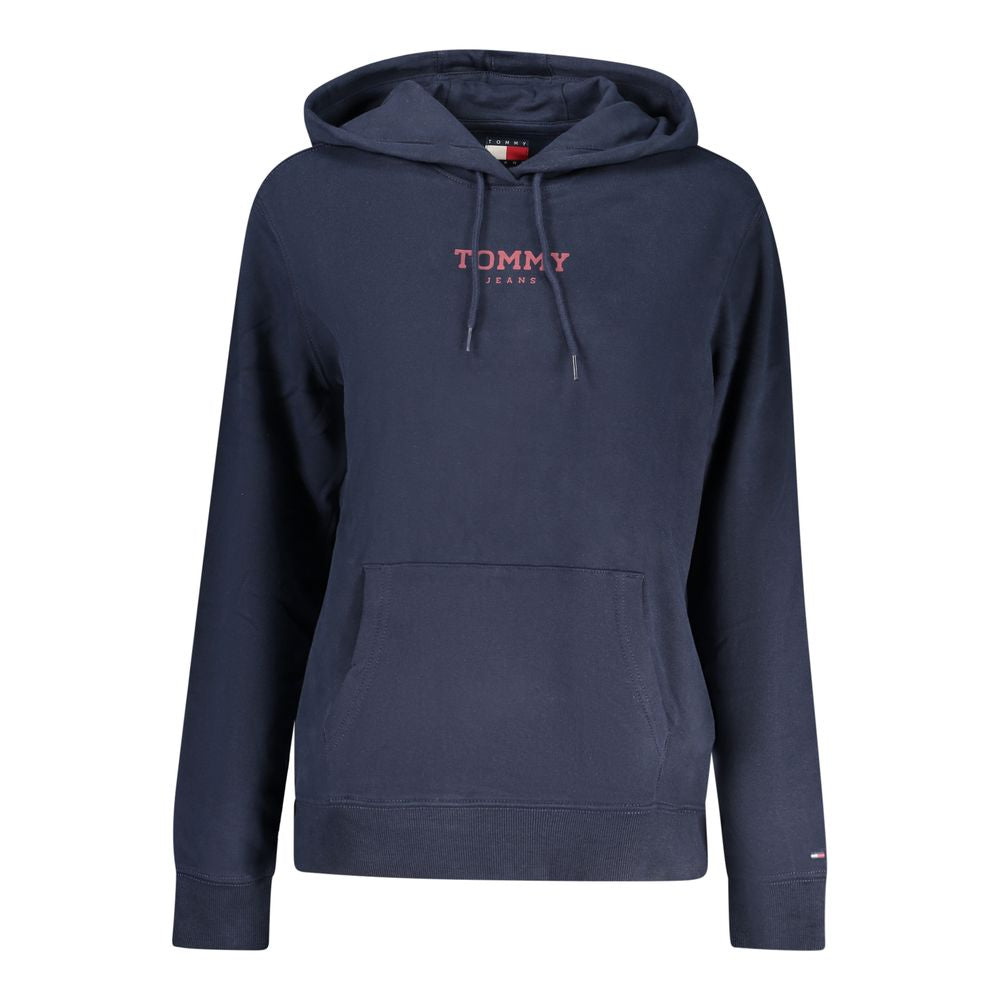 Tommy Hilfiger Blue Cotton Women Sweater - Stylish & Comfortable