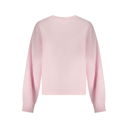 Tommy Hilfiger Rosa Cotton Women Sweatshirt