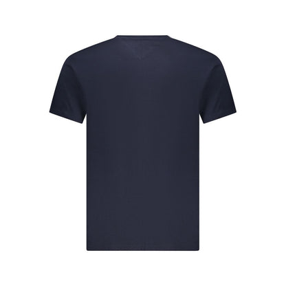T-shirt Tommy Hilfiger bleu en coton pour homme