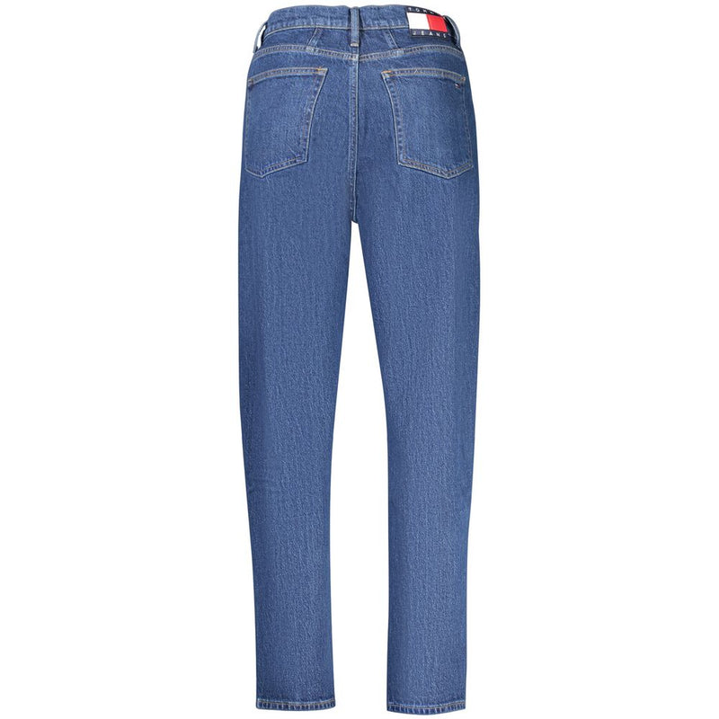 Tommy Hilfiger Blue Cotton Women's Jeans - Stylish & Comfortable
