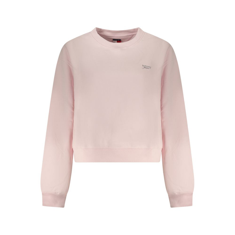 Tommy Hilfiger Sweatshirt Femme en Coton Rose