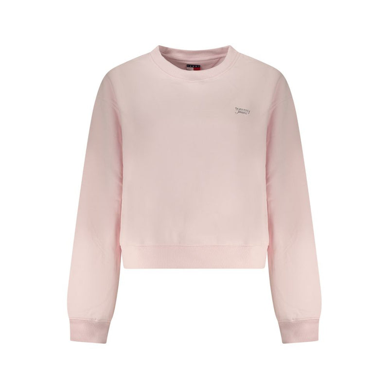 Tommy Hilfiger Sweatshirt Femme en Coton Rose