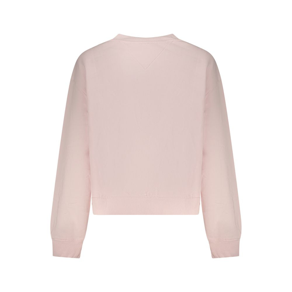 Tommy Hilfiger Sweatshirt Femme en Coton Rose