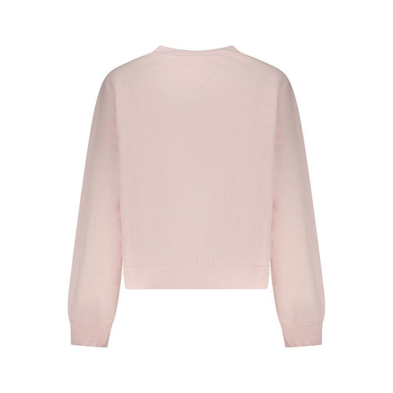 Tommy Hilfiger Sweatshirt Femme en Coton Rose