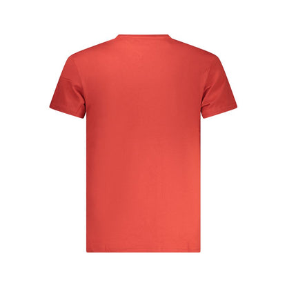 T-shirt homme Tommy Hilfiger Rosso en coton