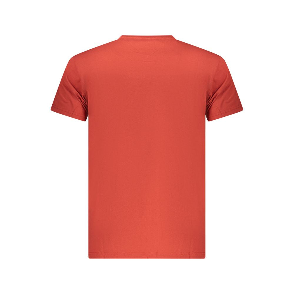 T-shirt homme Tommy Hilfiger Rosso en coton