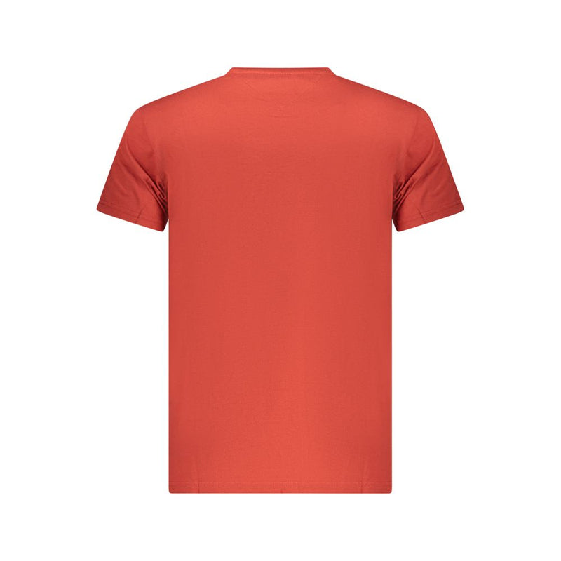 T-shirt homme Tommy Hilfiger Rosso en coton