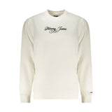 Tommy Hilfiger Women's White Cotton Sweatshirt - Comfortable & Stylish