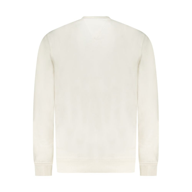 Tommy Hilfiger White Cotton Women's Sweatshirt - Casual Elegance