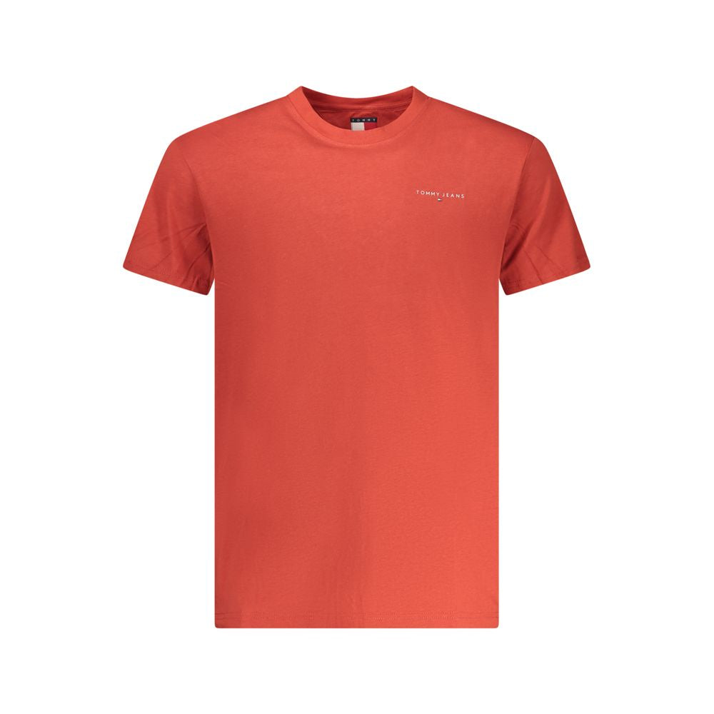 T-shirt homme Tommy Hilfiger Rosso en coton