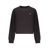 Tommy Hilfiger Black Cotton Women's Sweatshirt - Stylish & Comfortable