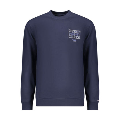 Sweat-shirt bleu en coton pour homme Tommy Hilfiger