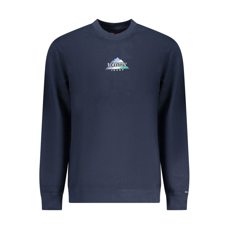 Tommy Hilfiger Blauwe Katoenen Heren Sweatshirt