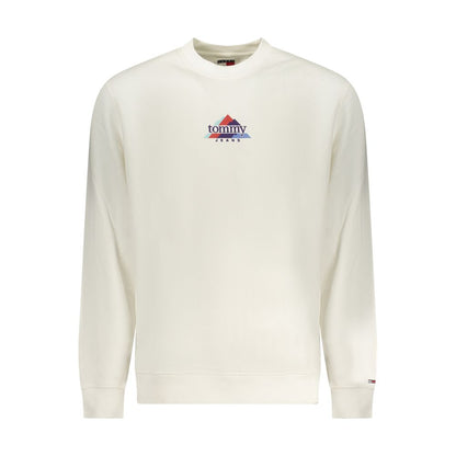 Sweat-shirt Tommy Hilfiger blanc en coton pour homme