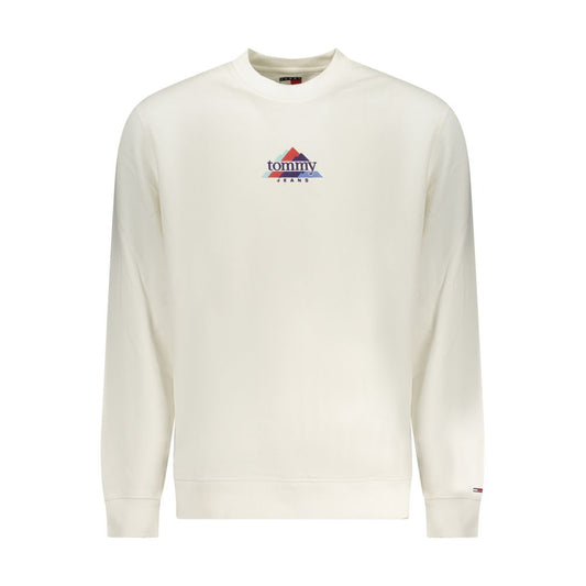 Sweat-shirt Tommy Hilfiger blanc en coton pour homme