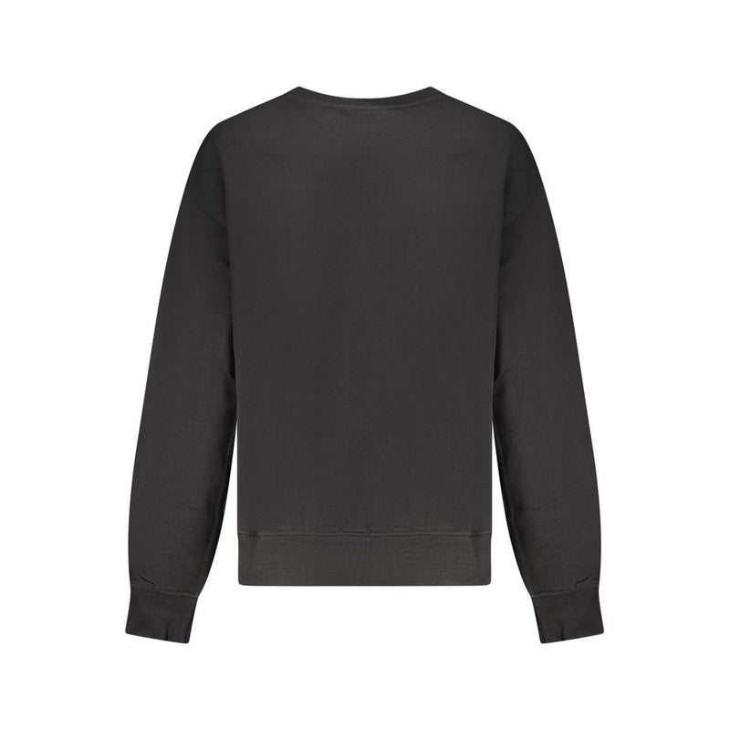 Calvin Klein Black Cotton Women Sweatshirt