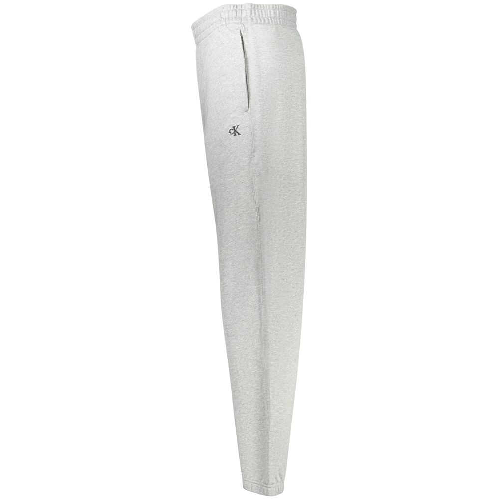 Pantalon de jogging en coton gris Calvin Klein (Pantalon de sport)
