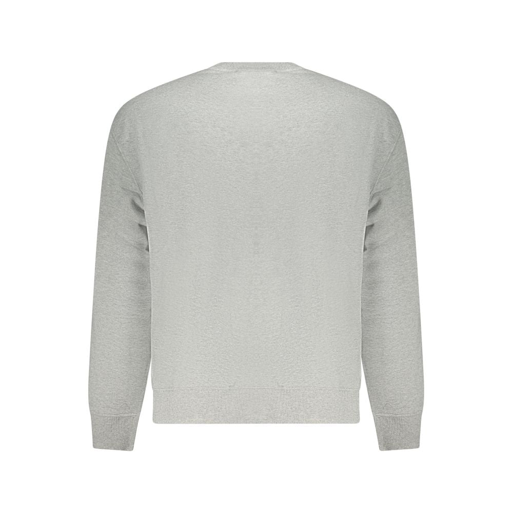 Sweat-shirt gris en coton Calvin Klein