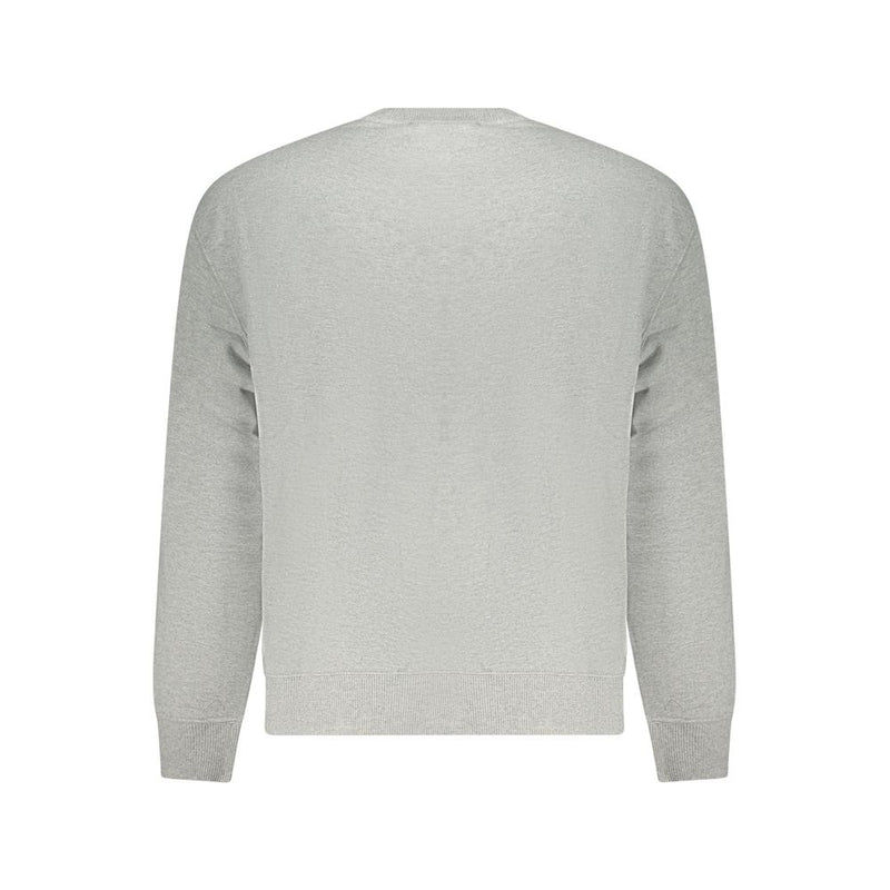 Sweat-shirt gris en coton Calvin Klein