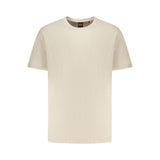 T-shirt en coton beige Hugo Boss
