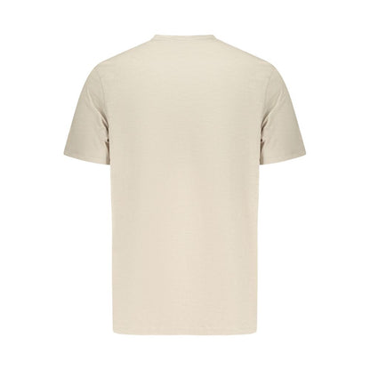 T-shirt en coton beige Hugo Boss