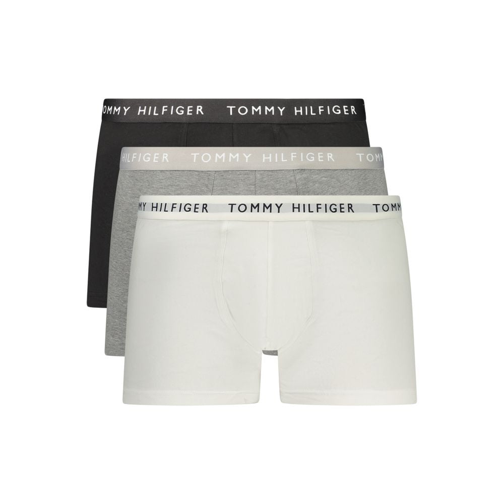 Tommy Hilfiger Gray Cotton Boxers for Men - Comfortable & Stylish