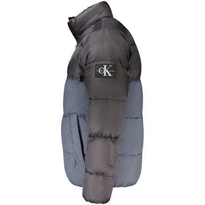 Veste Calvin Klein bleue en polyester pour homme