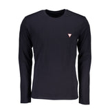 Guess Jeans T-Shirt en Coton Bleu pour Homme